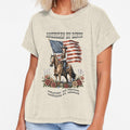 American By Birth Cowgirl By Choice Patriotic Western Vintage by legacylivingshop
