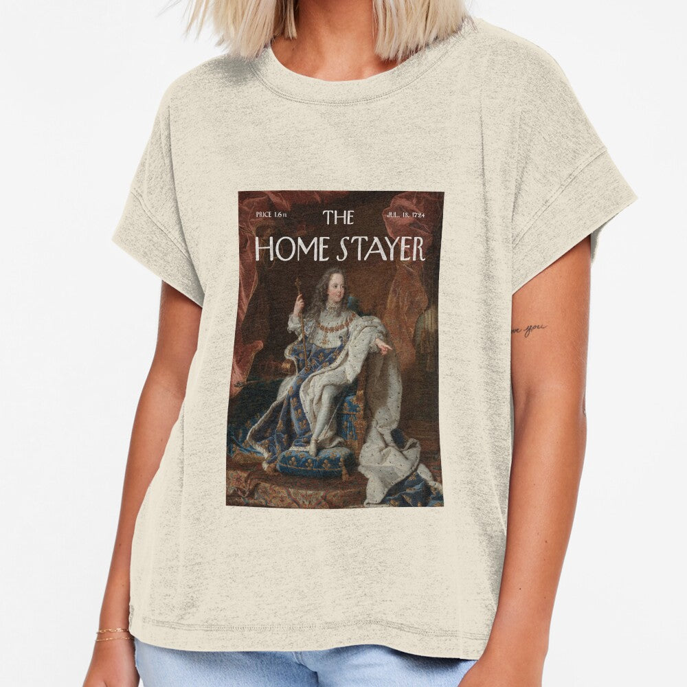 The Home Stayer - King of France in the Versailles by Vintagrafica