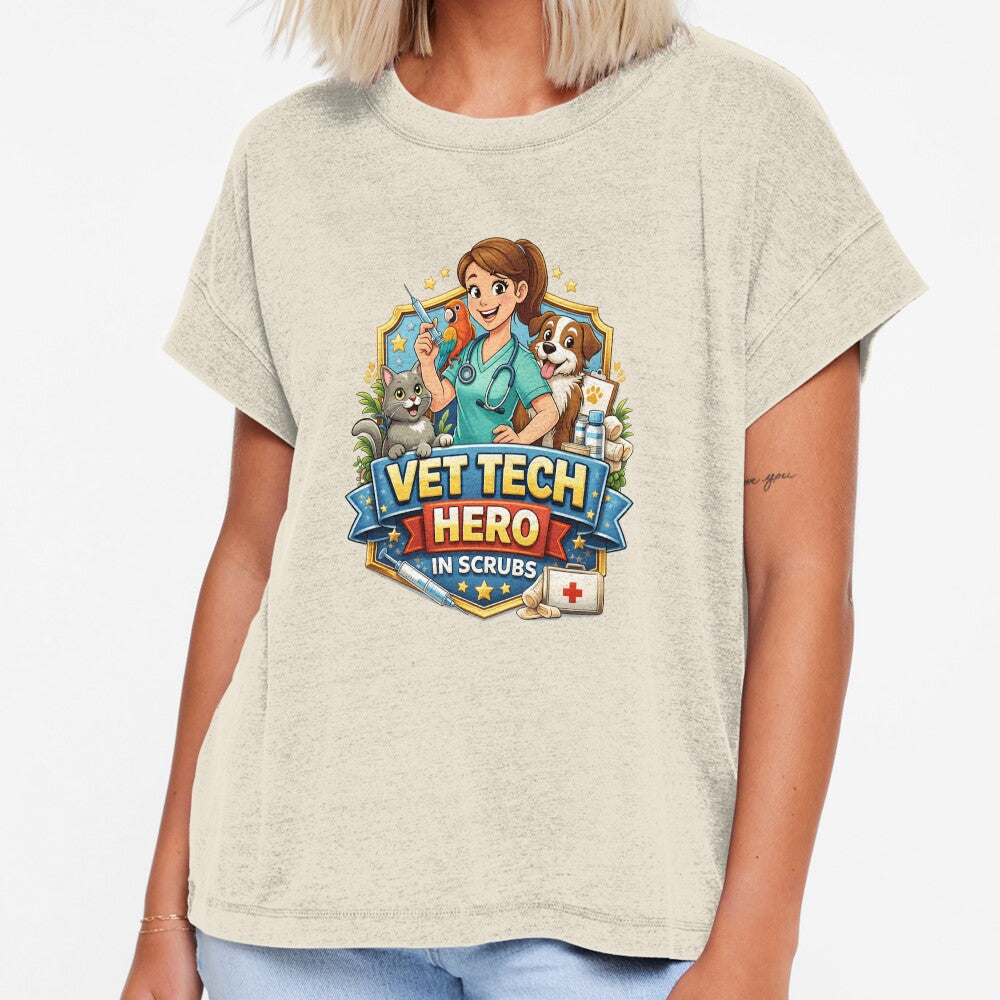 Vet Tech Hero In Scrubs by the-dovlat