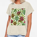 Tropical Monstera Coleus Pothos Botanical Pattern by NaphDesigns
