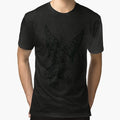 Medieval Beast - Esoteric Engraving Drawing - Black Version by Arcane Orchid