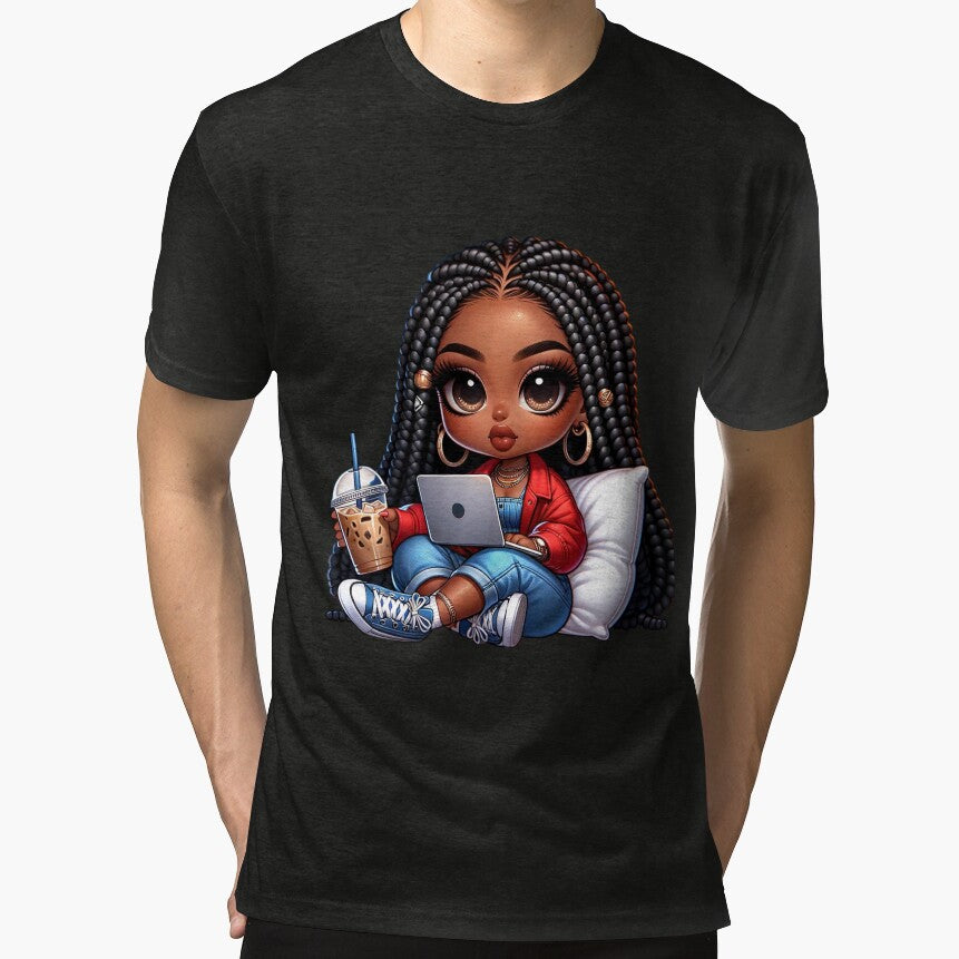 Cozy Freelancer Vibes - Chibi Art by Ryszard2207