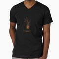 Good Vibes Dirty Matcha Shirt | Espresso Matcha Latte Line Art | Coffee and Matcha Lover Gift by unique art and design