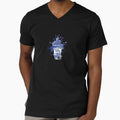 Blueberry Matcha Shirt | Blueberry Iced Matcha Latte Splash Art | Minimalist Tea Lover Gift by unique art and design