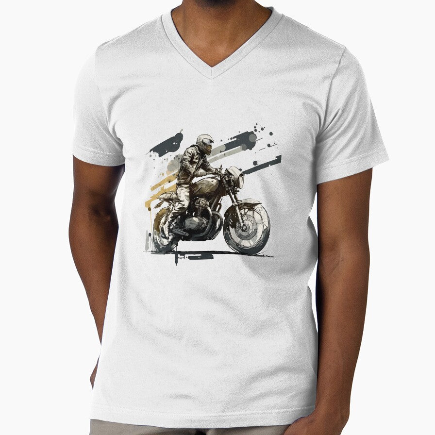Mountain motorbike Into the Wild by Brushpalette888