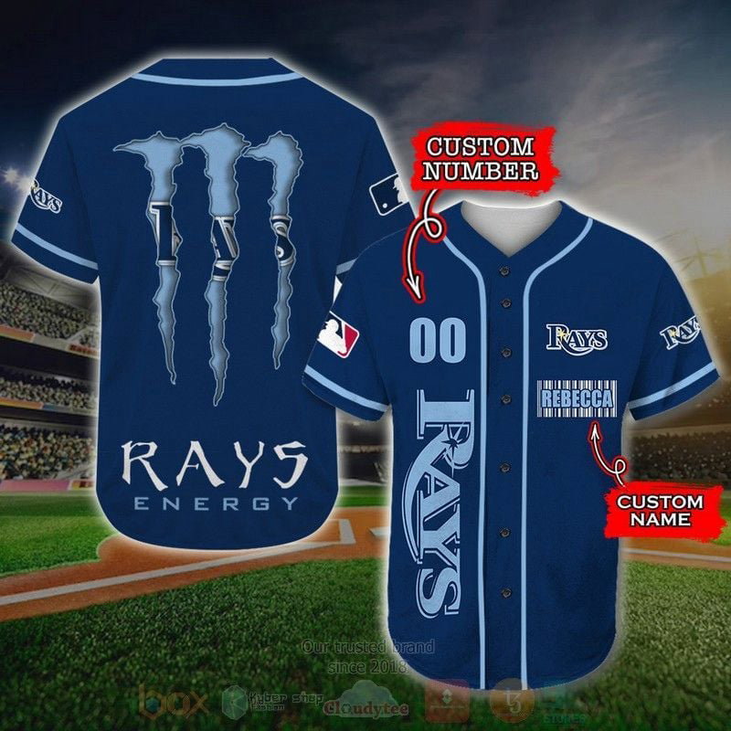 Tampa Bay Rays Baseball Jersey Personalized BJ0045 - lylyprint.com