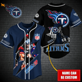 Tennessee Titans Personalized Baseball Jersey Fan Gifts - lylyprint.com