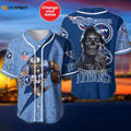 Tennessee Titans Personalized Baseball Jersey - lylyprint.com