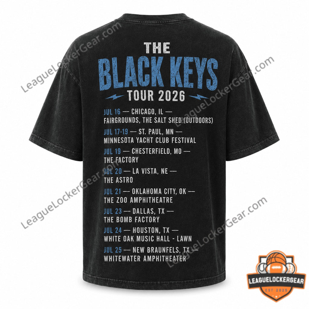 The Black Keys Tour 2026 T-Shirt