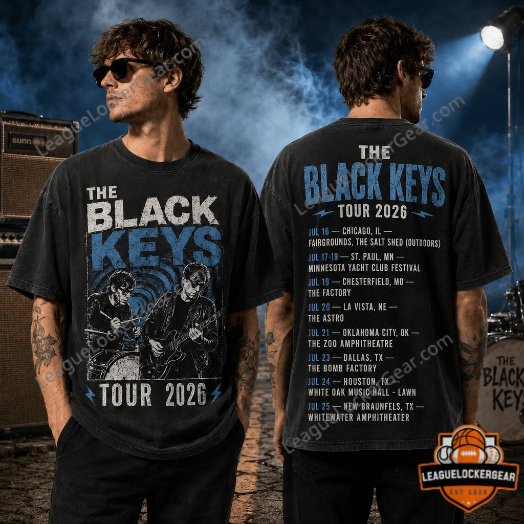 The Black Keys Tour 2026 T-Shirt