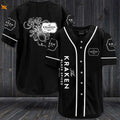 The Kraken Black Spiced Rum Baseball Jersey - lylyprint.com