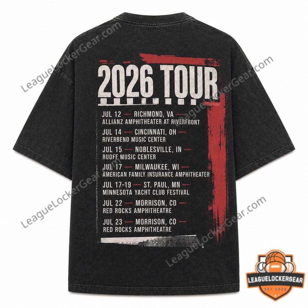 The Strokes 2026 Tour T-Shirt