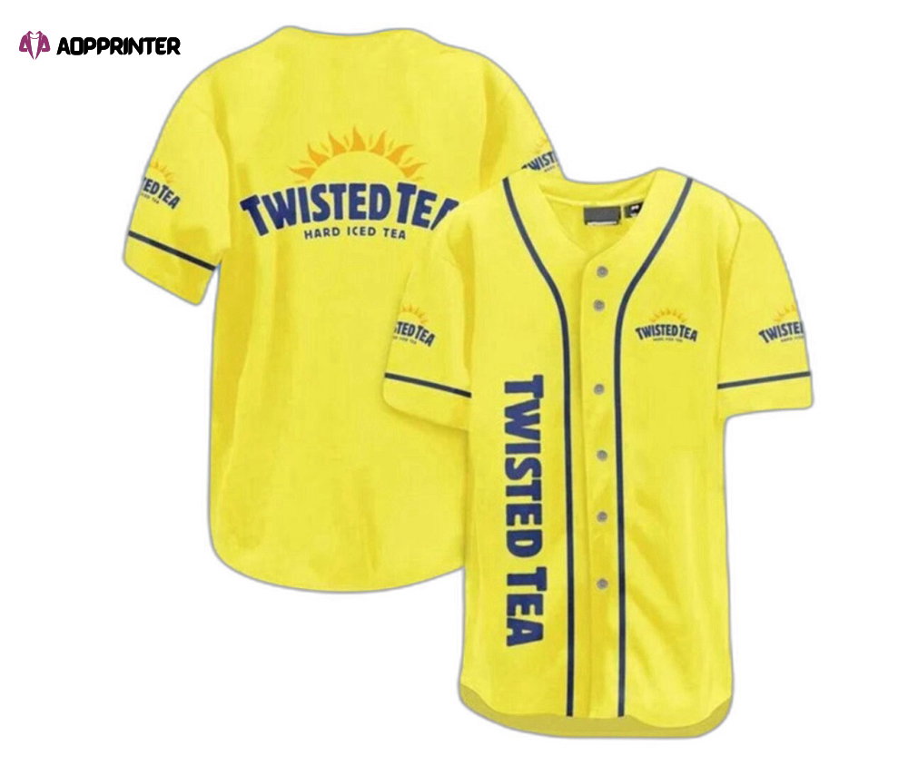 Twisted Tea Baseball Shirt, Twisted Tea Baseball Jersey Shirt, Best Gift For Men - Aopprinter