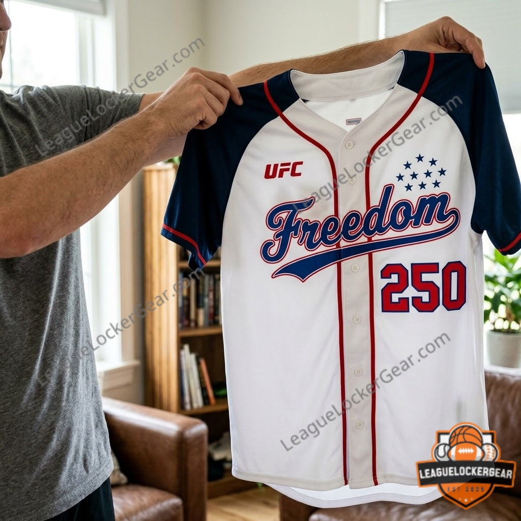 UFC America 250th Anniversary Baseball Jersey