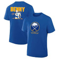 Zach Benson Benny Buffalo Sabres front and back shirt