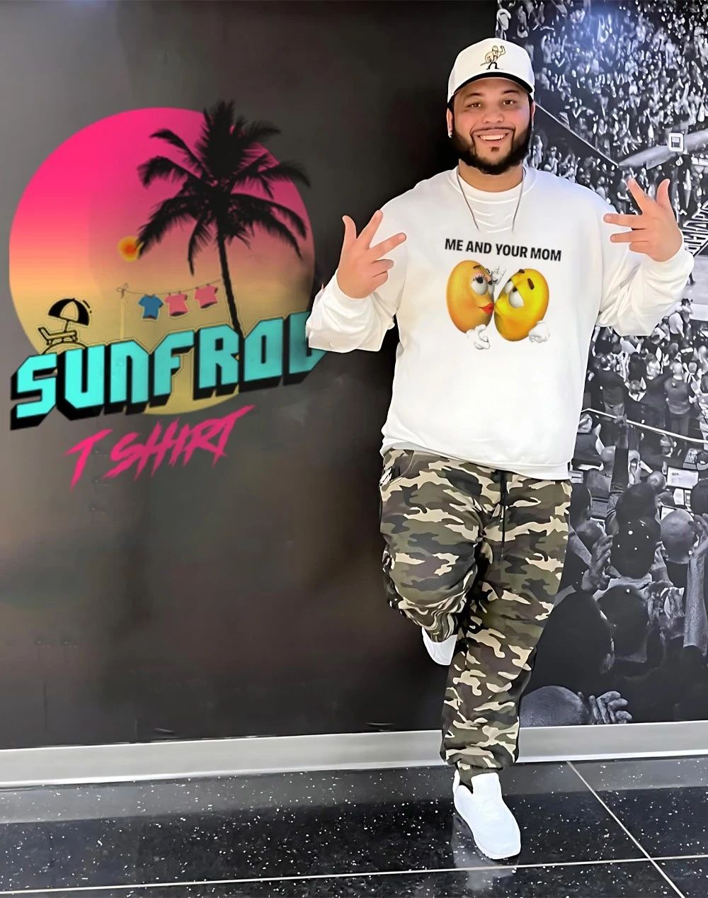 Me and your mom icon funny shirt