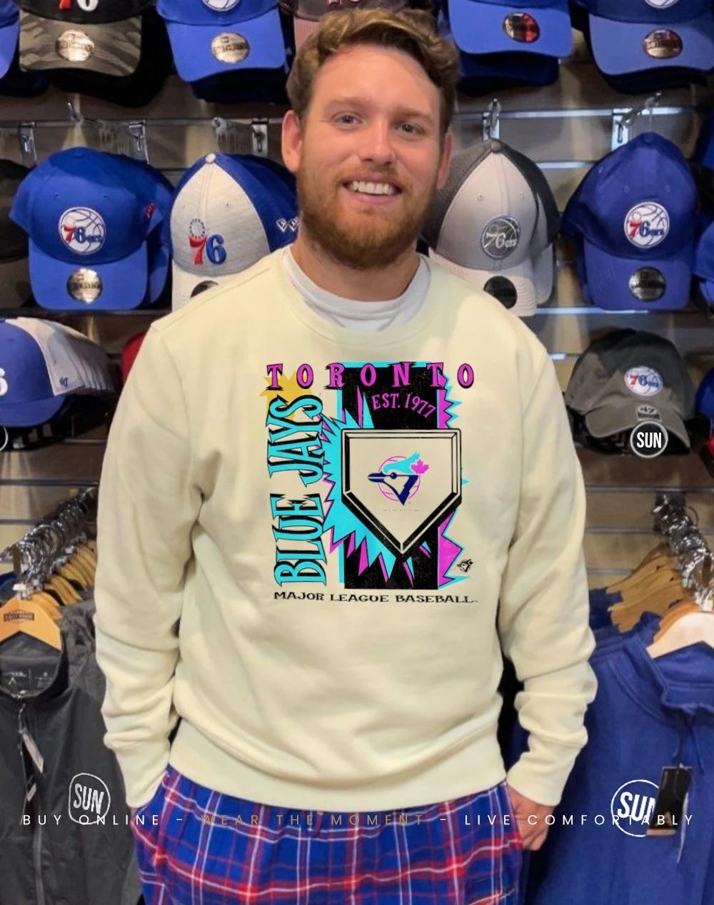 Toronto Blue Jays MLB Cooperstown Neon Field Shock shirt