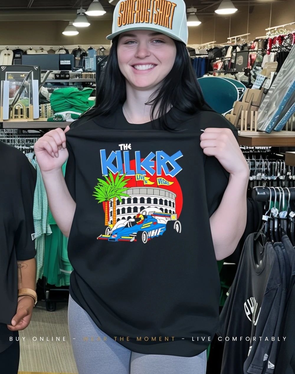 The killers hot fuss race car shirt