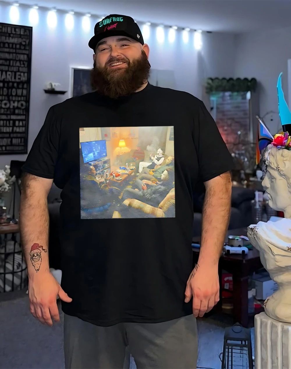 Friday Night Game Night Graphic shirt