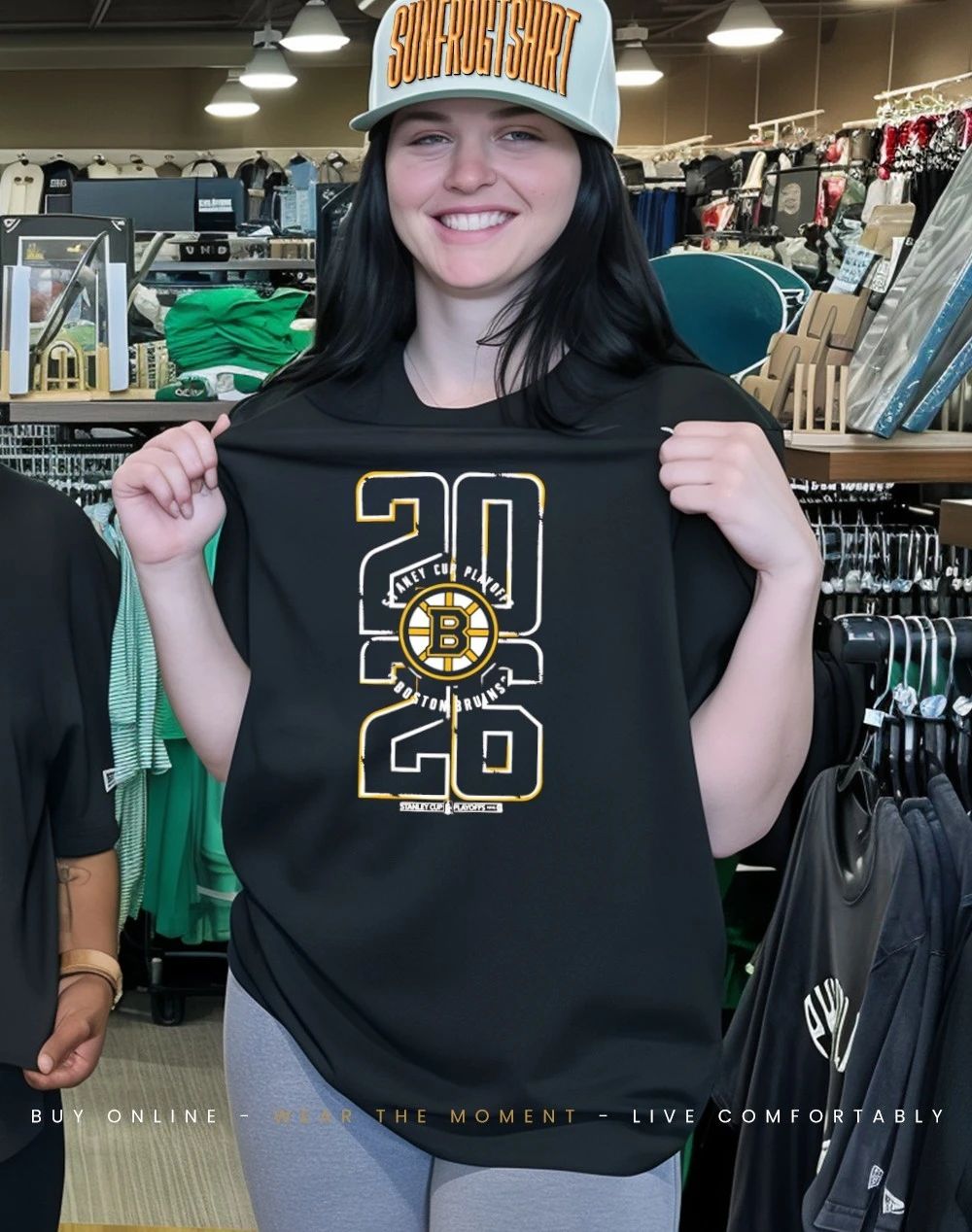 Boston Bruins 2026 Stanley Cup Playoffs Participant shirt