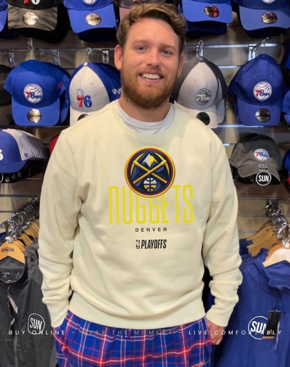 Denver Nuggets 2026 NBA Playoff graphic shirt