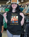 Coach potato skip the gym don’t worry no pain yes gain shirt