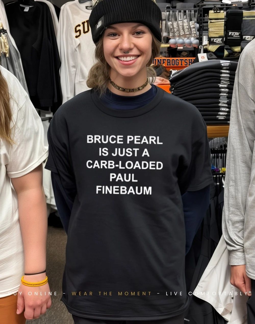 Bruce pearl is just a carb loaded paul finebaum shirt
