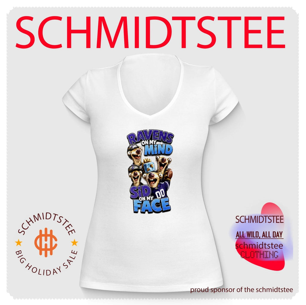 Baltimore Ravens on my Mind Sid On My Face shirt