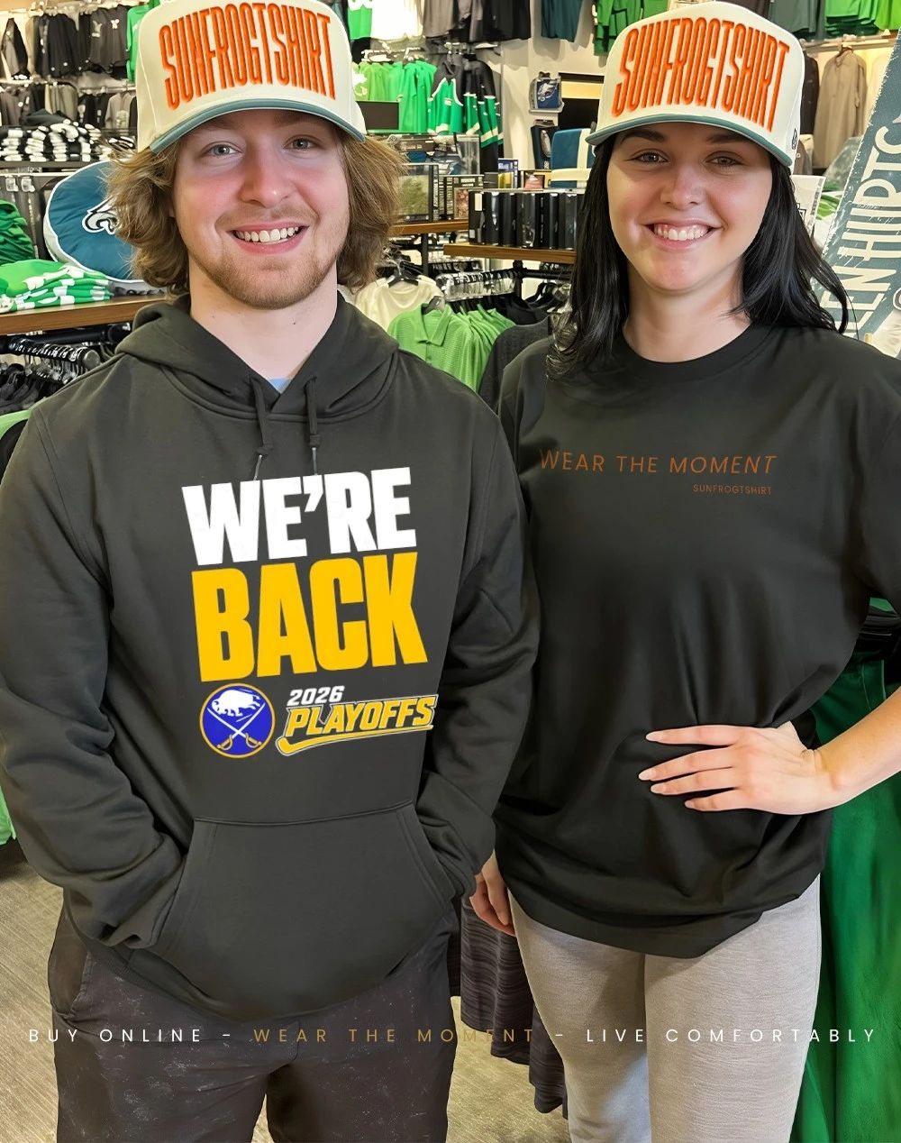 Buffalo Sabres We Are Back 2026 Stanley Cup playoffs shirt