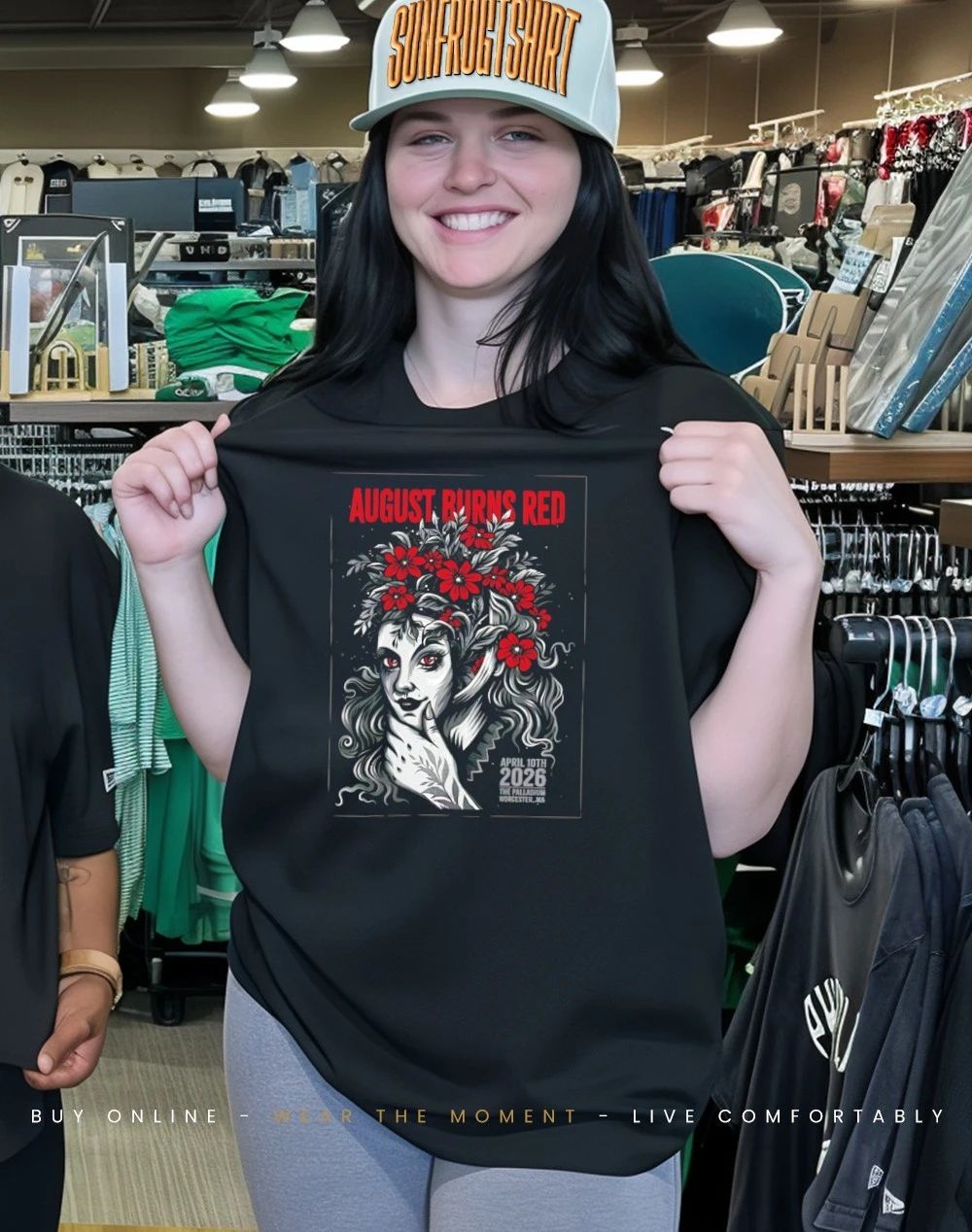 August Burns Red April 10 2026 In Worcester MA Shirt
