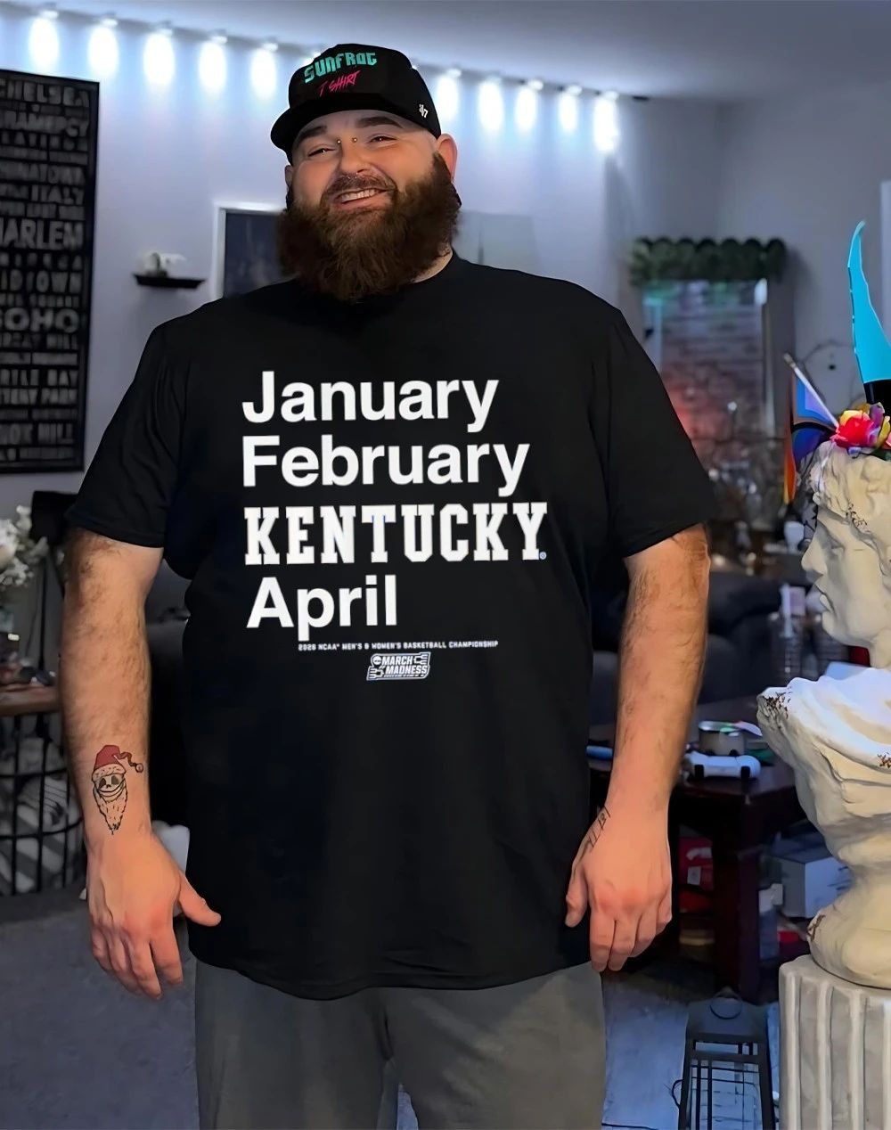 Kentucky Wildcats MBB & WBB 2026 March Madness Month January February Kentucky April shirt
