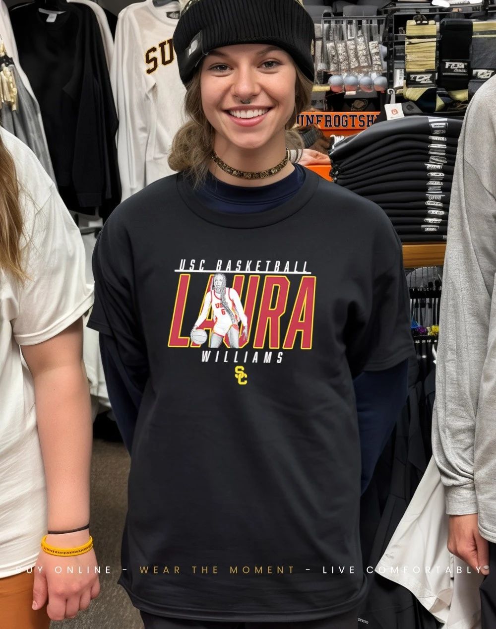 Laura Williams USC Trojans Illustrated ’26 shirt