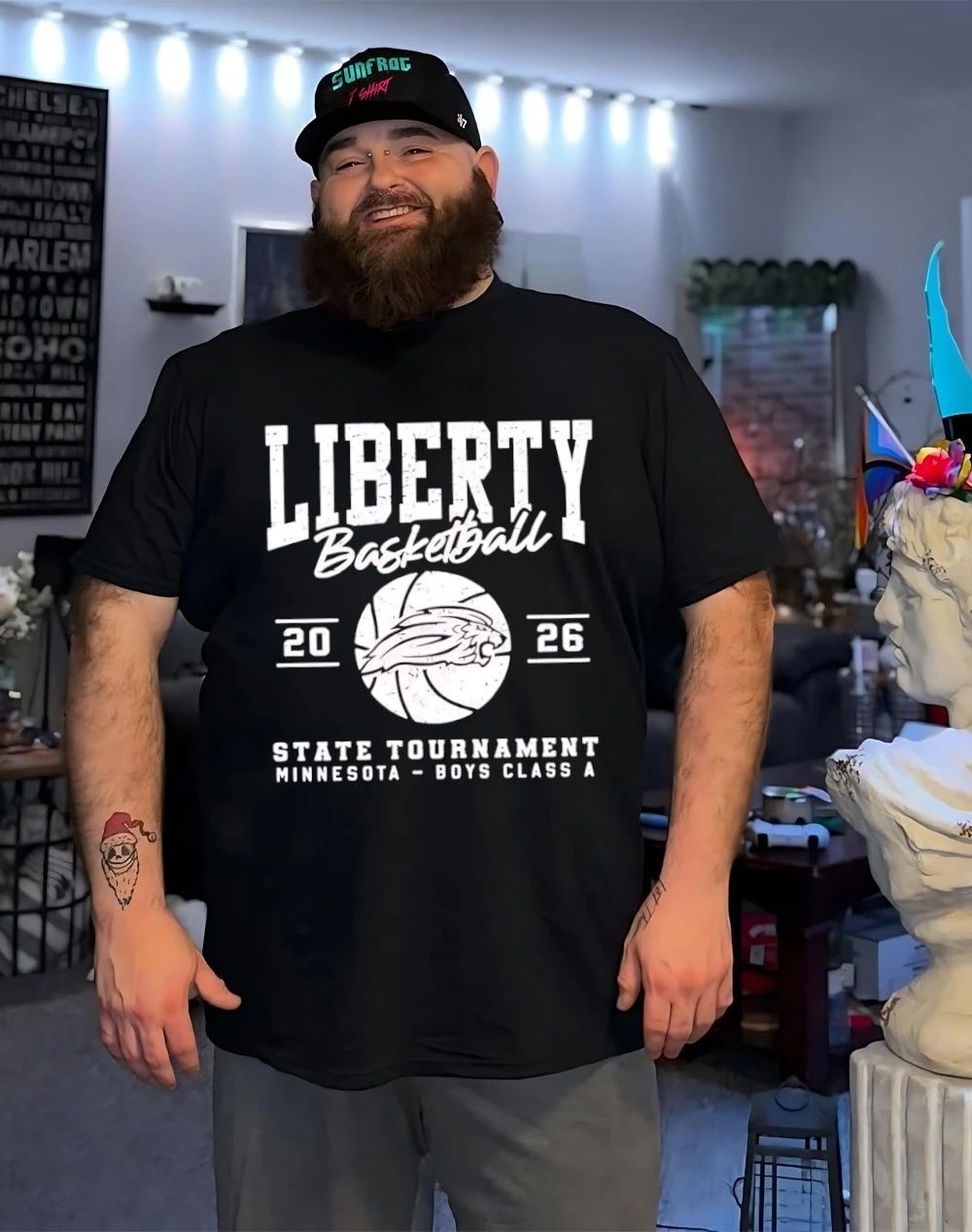Liberty basketball 2026 State Tournament Minnesota Boys Class A shirt