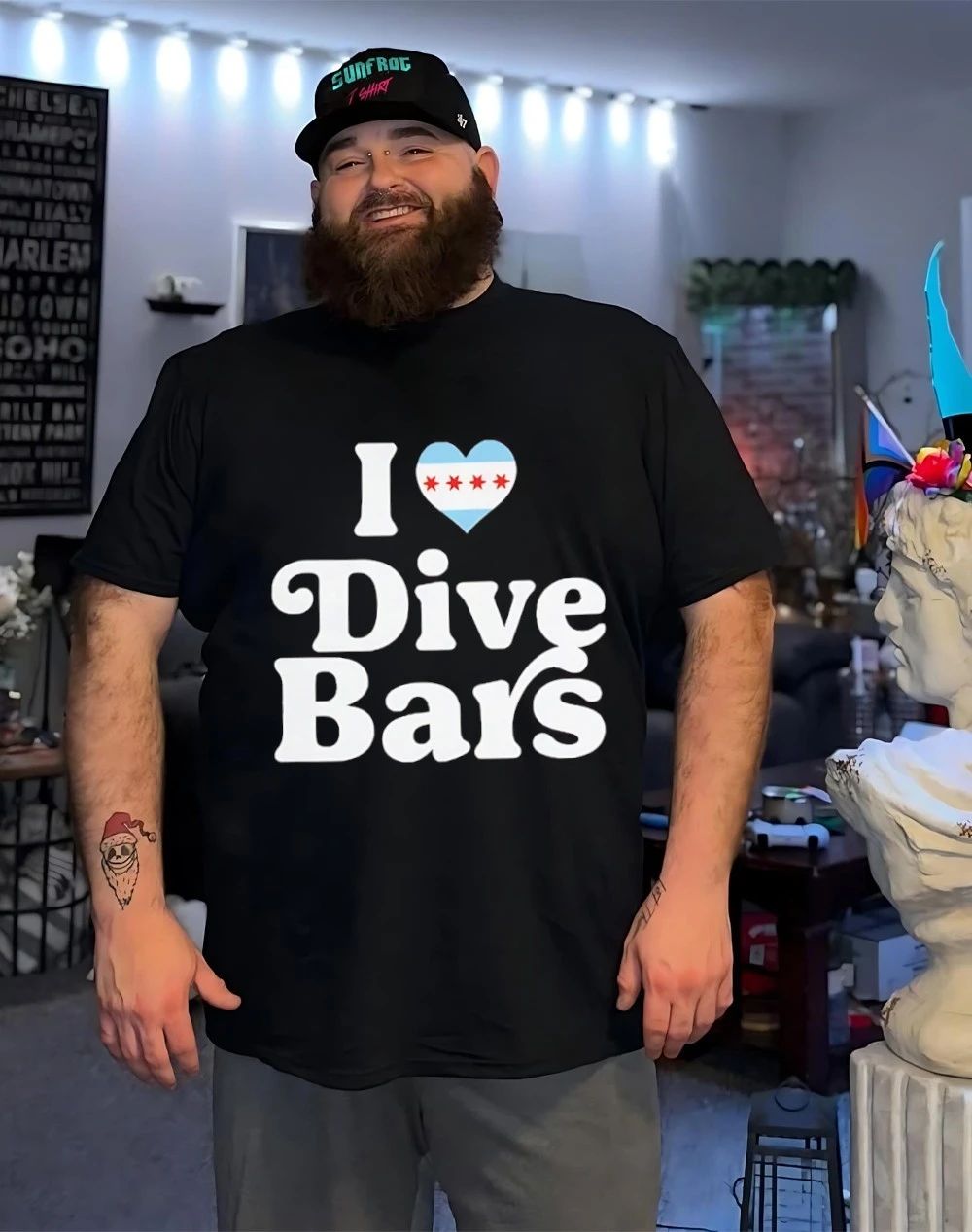 I Love Dive Bars Chicago shirt