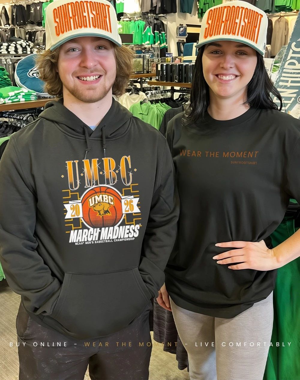 UMBC Retrievers MBB 2026 March Madness logo shirt