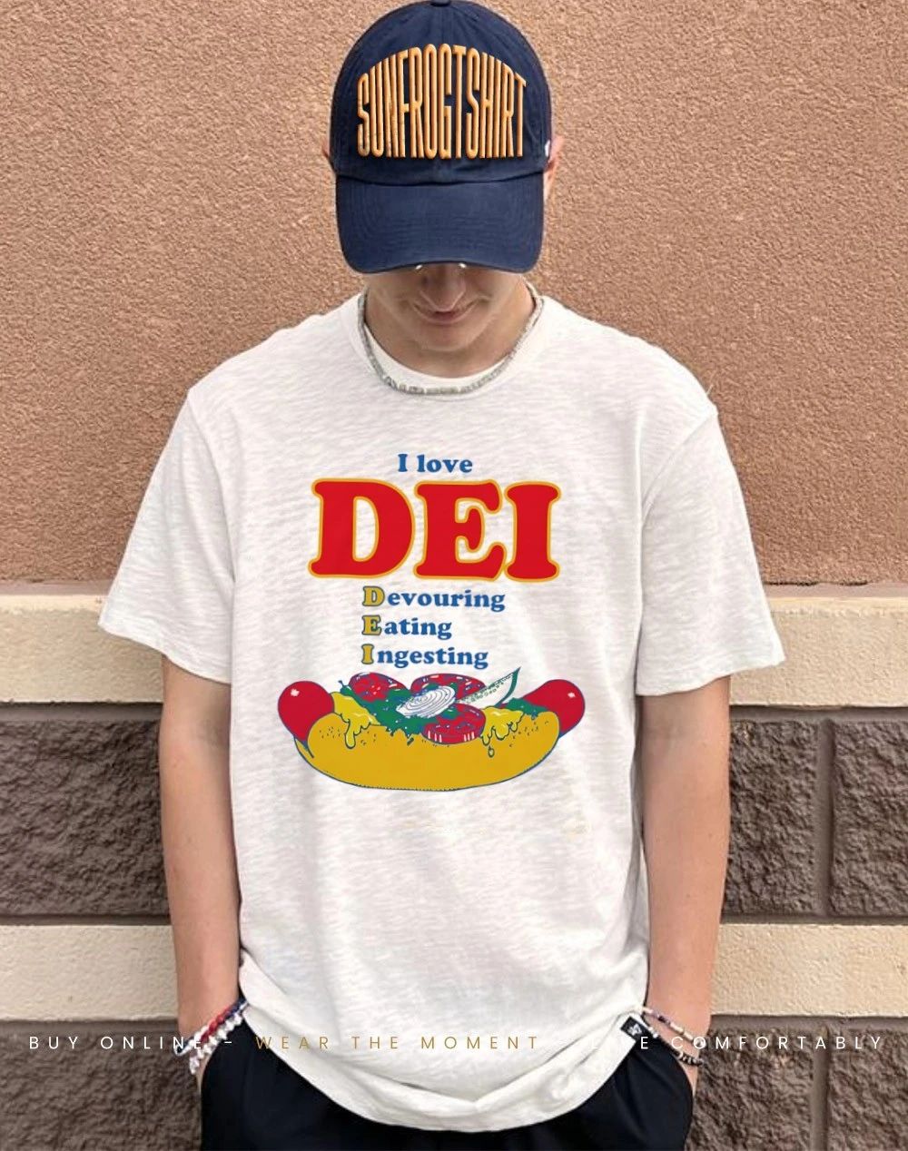 I Love DEI Devouring Eating Ingesting shirt