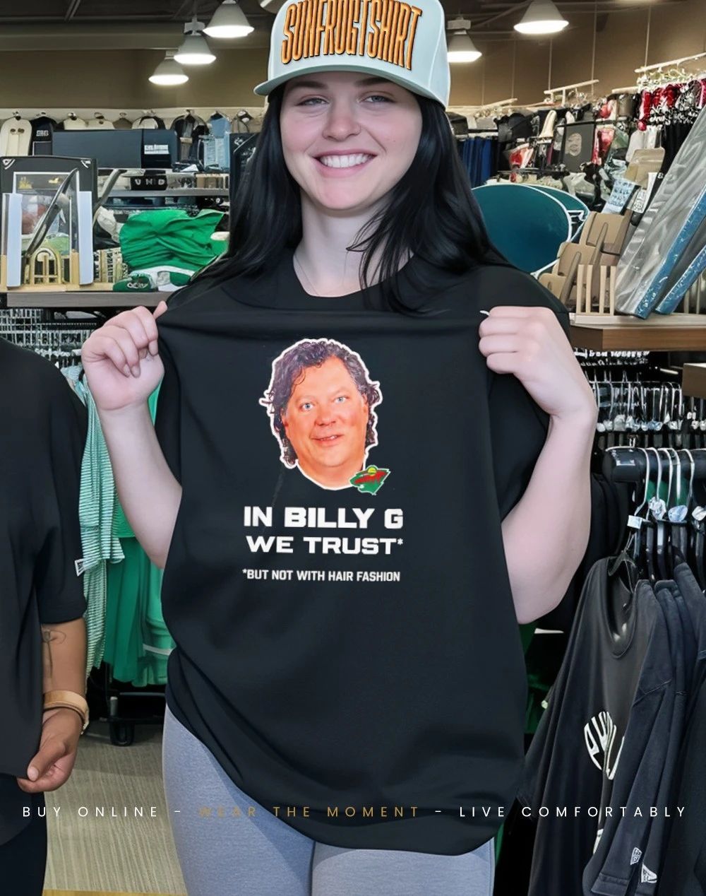 In Billy G We Trust But Not With Hair Fashion shirt