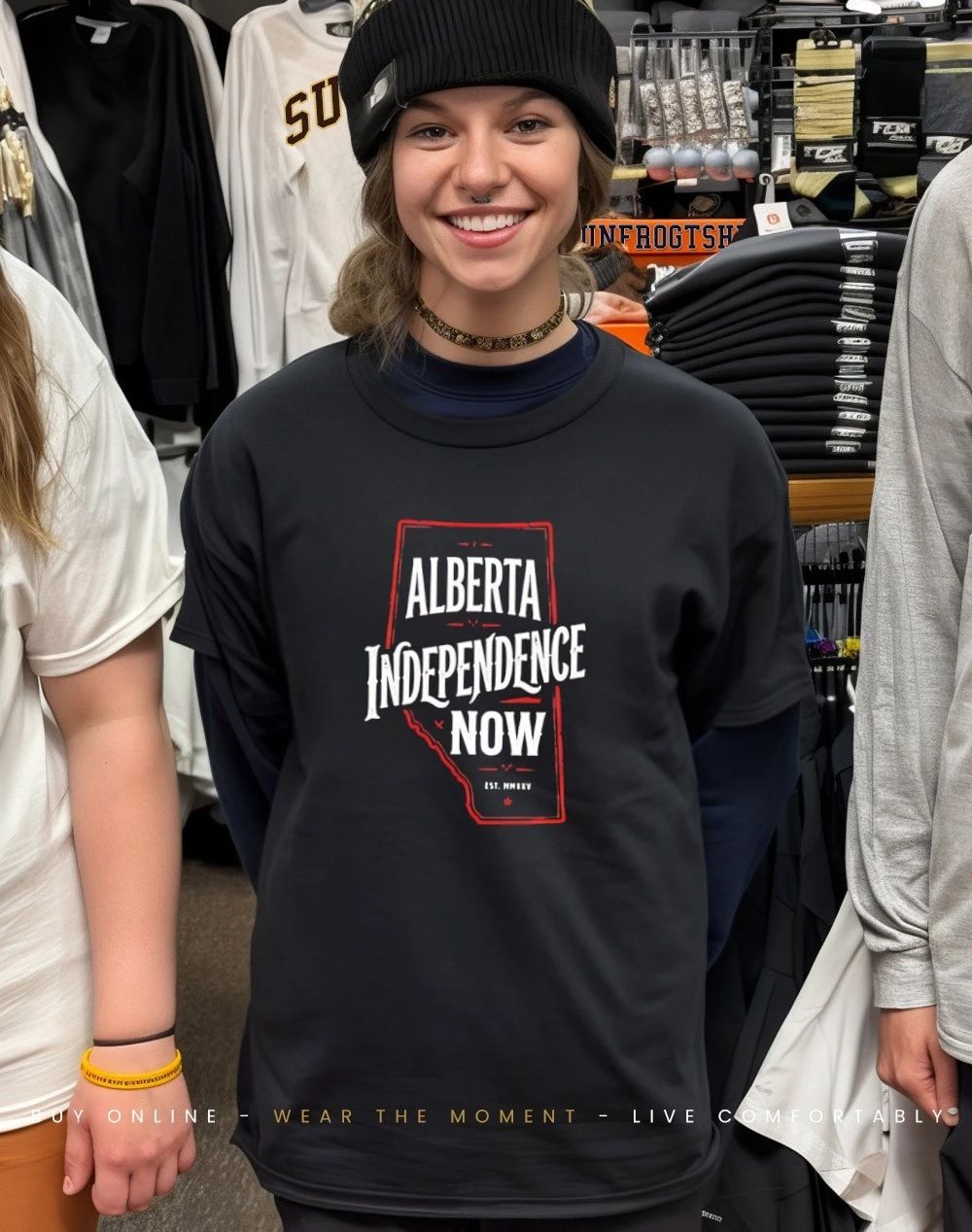 Independence Now Alberta shirt