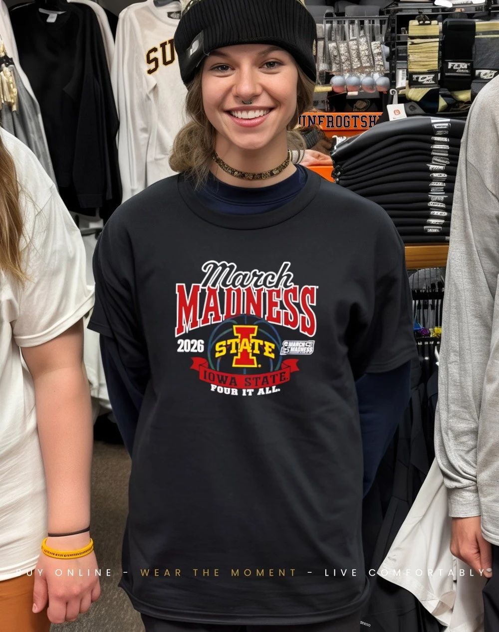 Iowa State Cyclones March Madness 2026 NCAA Women’s Basketball Four It All shirt