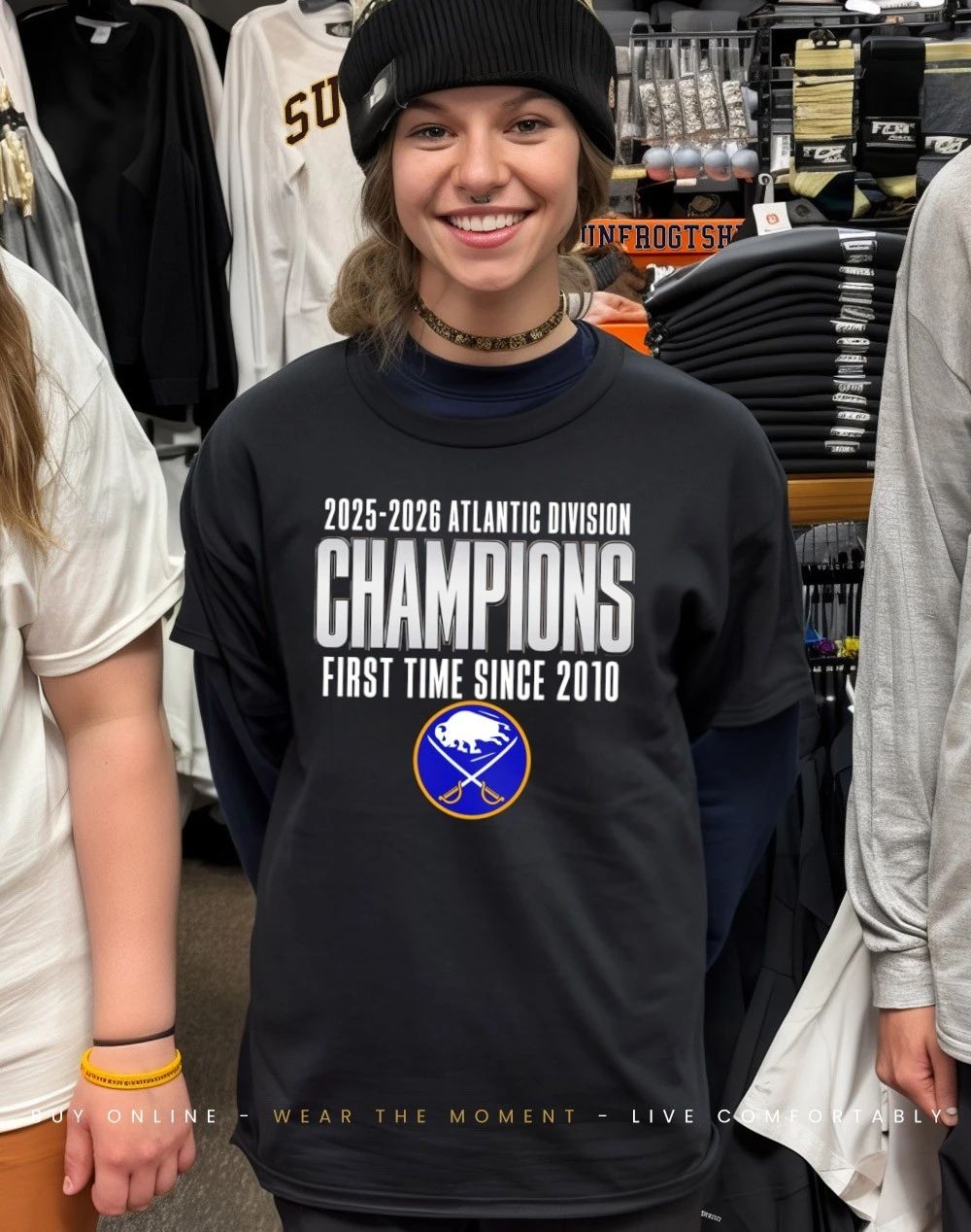 Buffalo Sabres 2026 Atlantic Division Champions First Time Since 2010 shirt