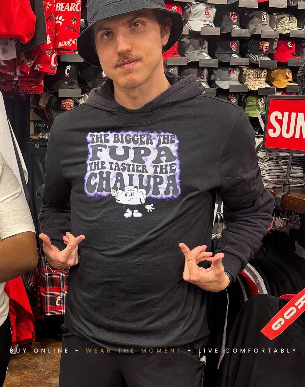 Taco the bigger the fupa the tastier the chalupa shirt