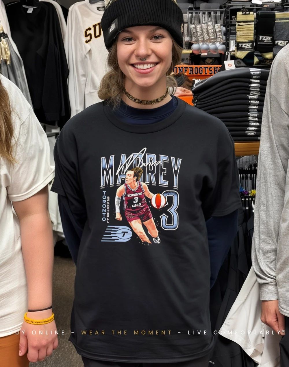 Marina Mabrey Toronto Tempo Player Name signature shirt