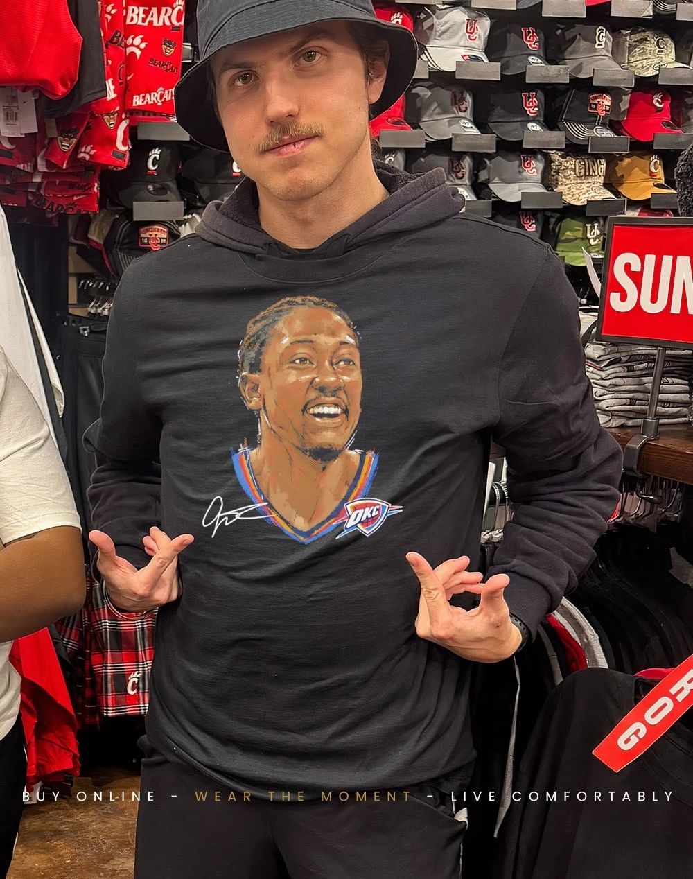 Jalen Williams Oklahoma City Thunder Portrait signature shirt