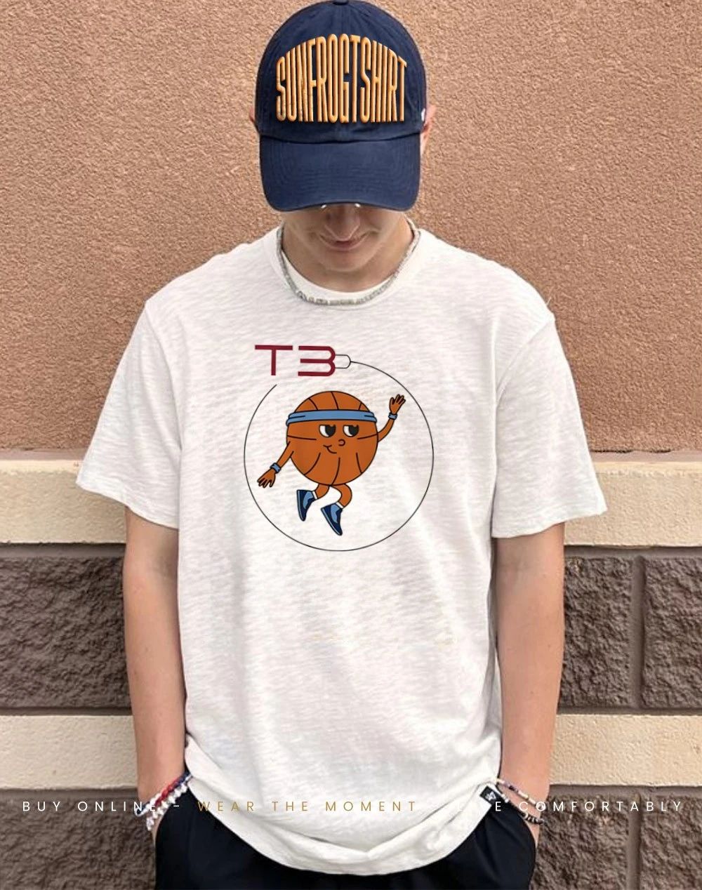 T3 Basketball Logo icon shirt