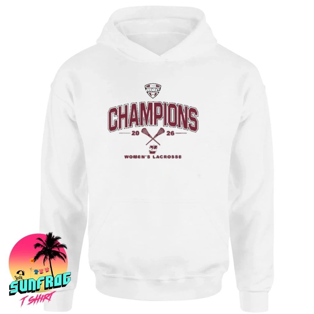 Massachusetts Minutemen MAC Women’s Lacrosse Champions 2026 shirt