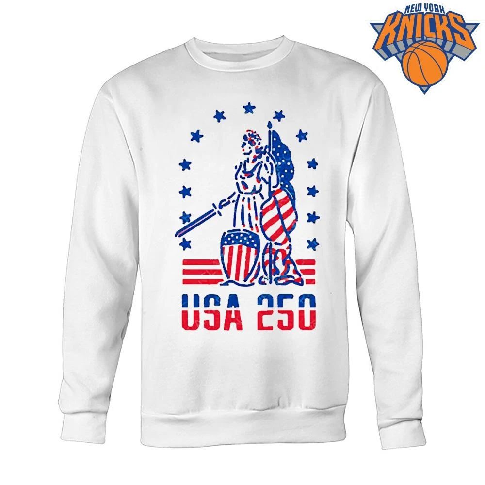 USA 250 Lady Liberty Patriotic Happy 4th of July Celebration American Freedom Goddess Shirt