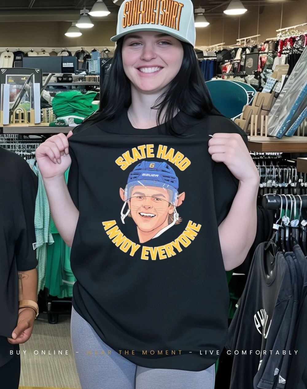 Zach Benson skate hard Annoy Everyone shirt