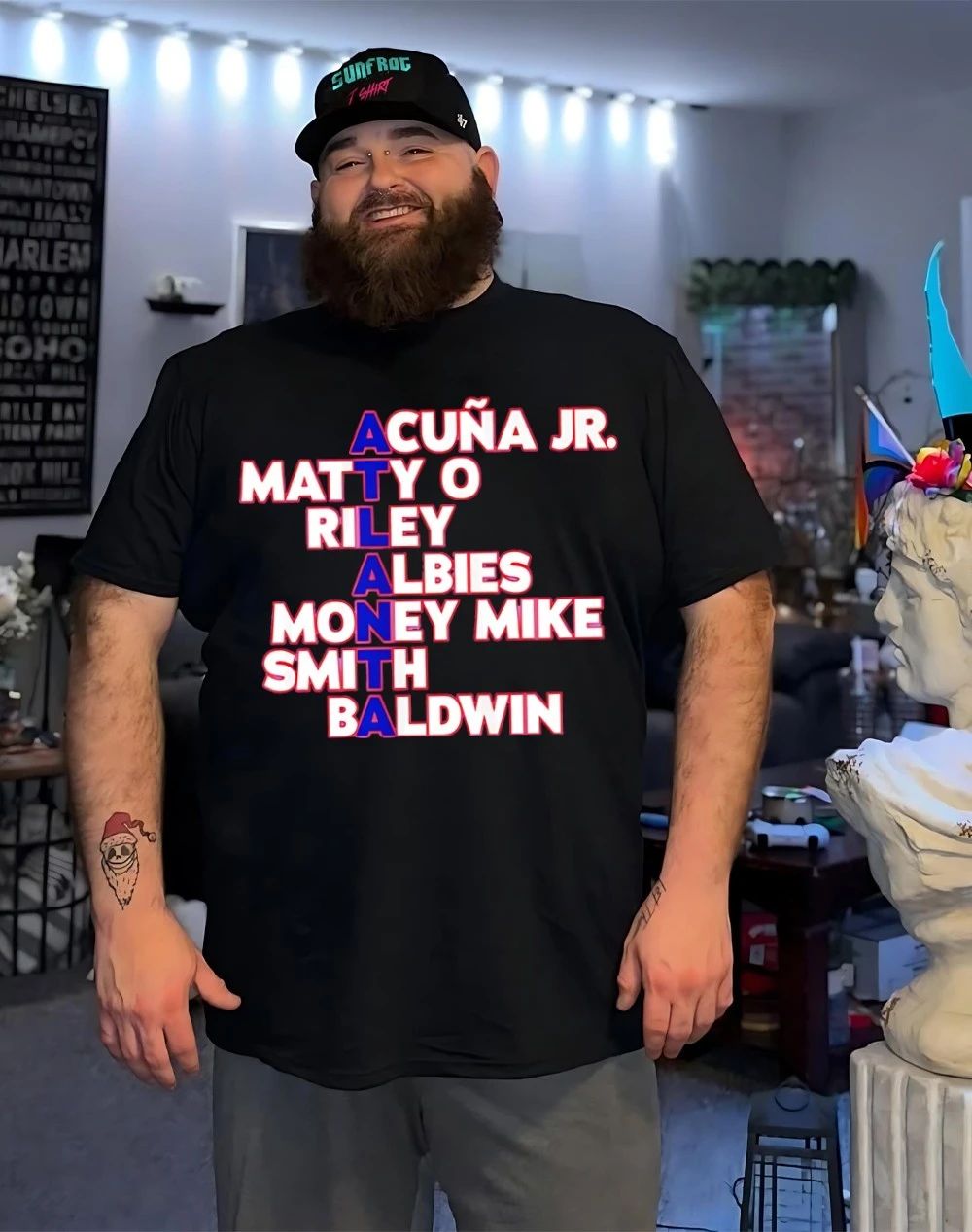 Atlanta Braves Baseball Players Names 2026 shirt