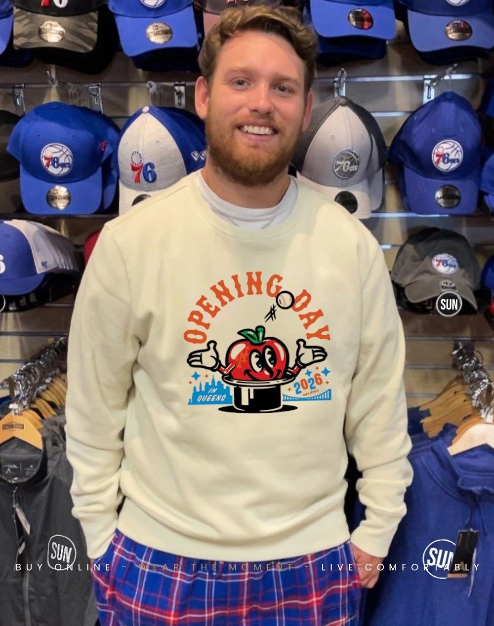 New York Mets Happy Opening Day 2026 Mascot shirt
