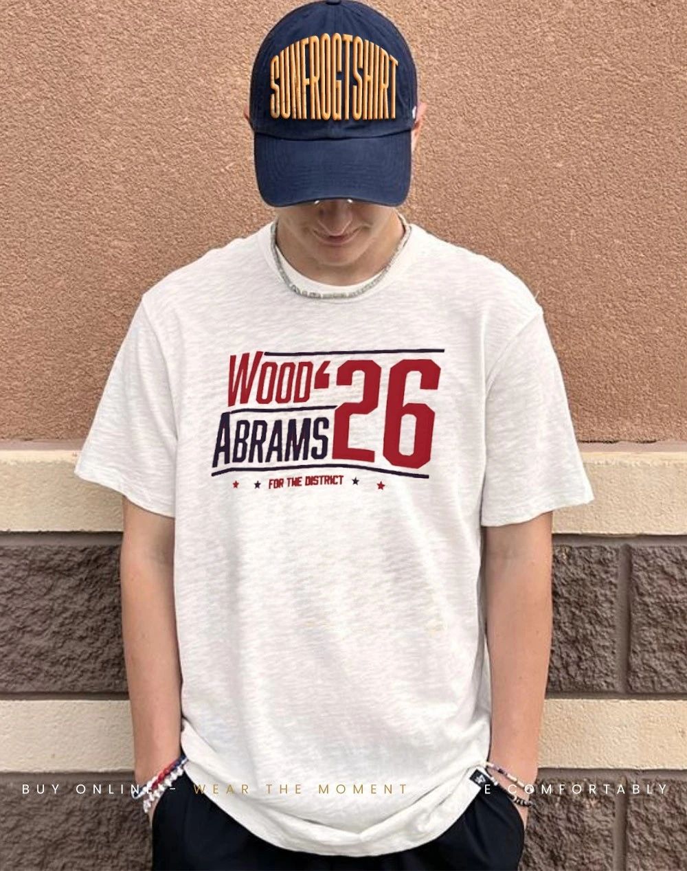 Wood Abrams ’26 Washington DC for the district shirt